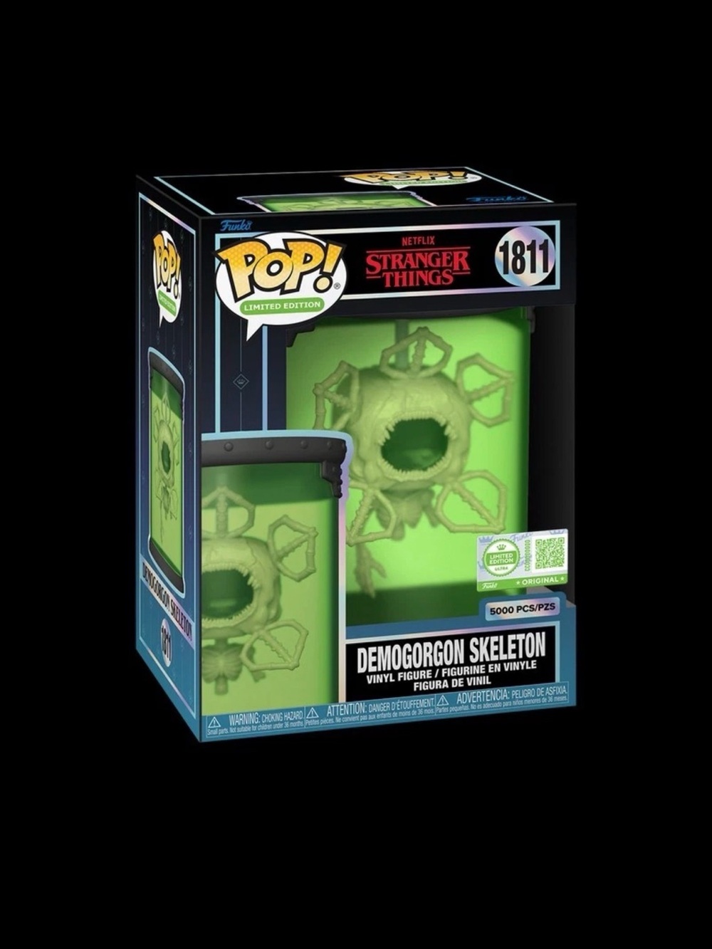 Funko Pop! Vinyl Stranger Things Demogorgon Skeleton #1811 LE 5000 pcs